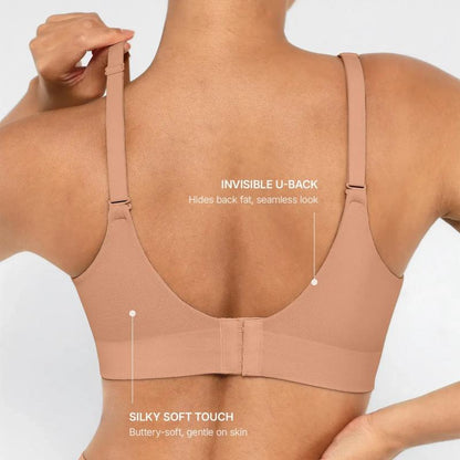 Wireless Push-Up Comfort Full Coverage Bra